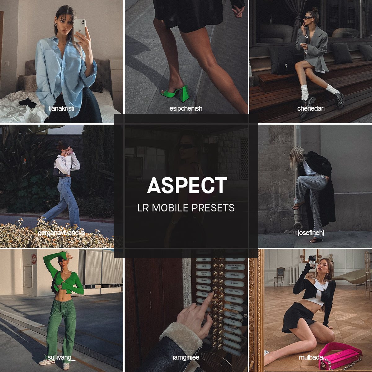 Aspect Lightroom Presets