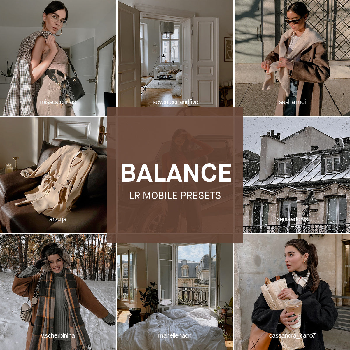 Balance Lightroom Presets