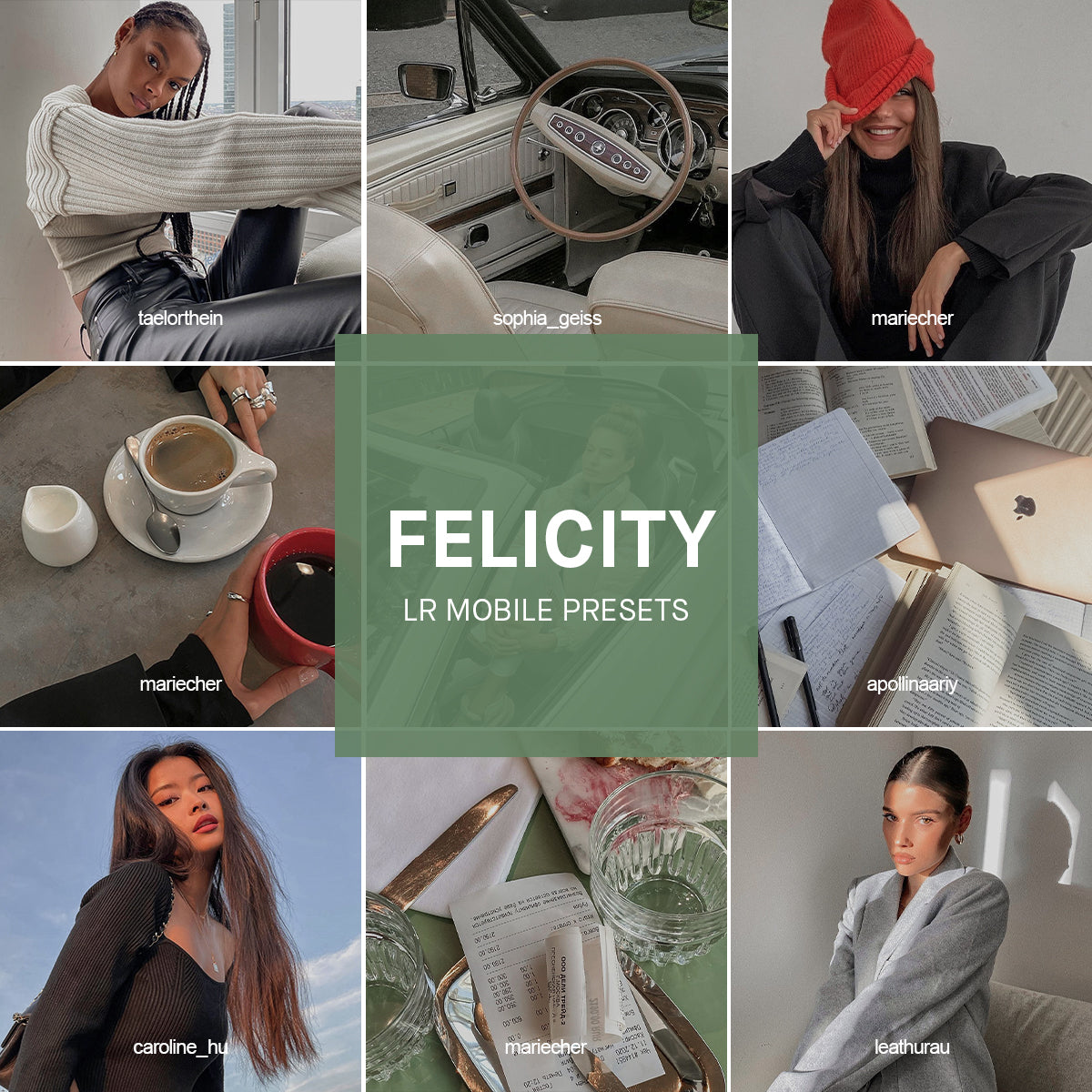 Felicity Lightroom Presets