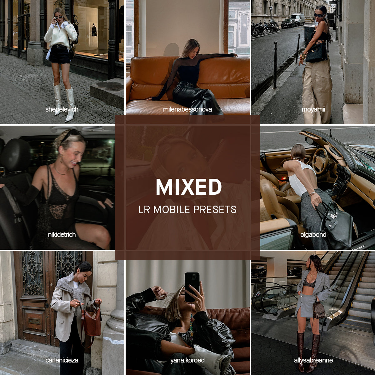 Mixed Lightroom Presets