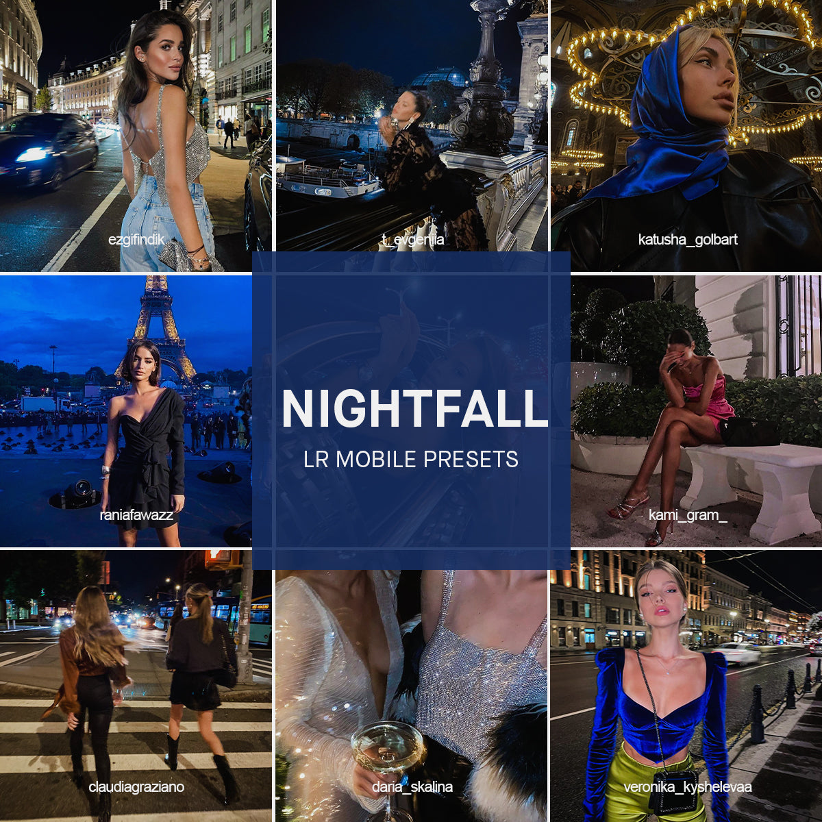 Nightfall Lightroom Presets