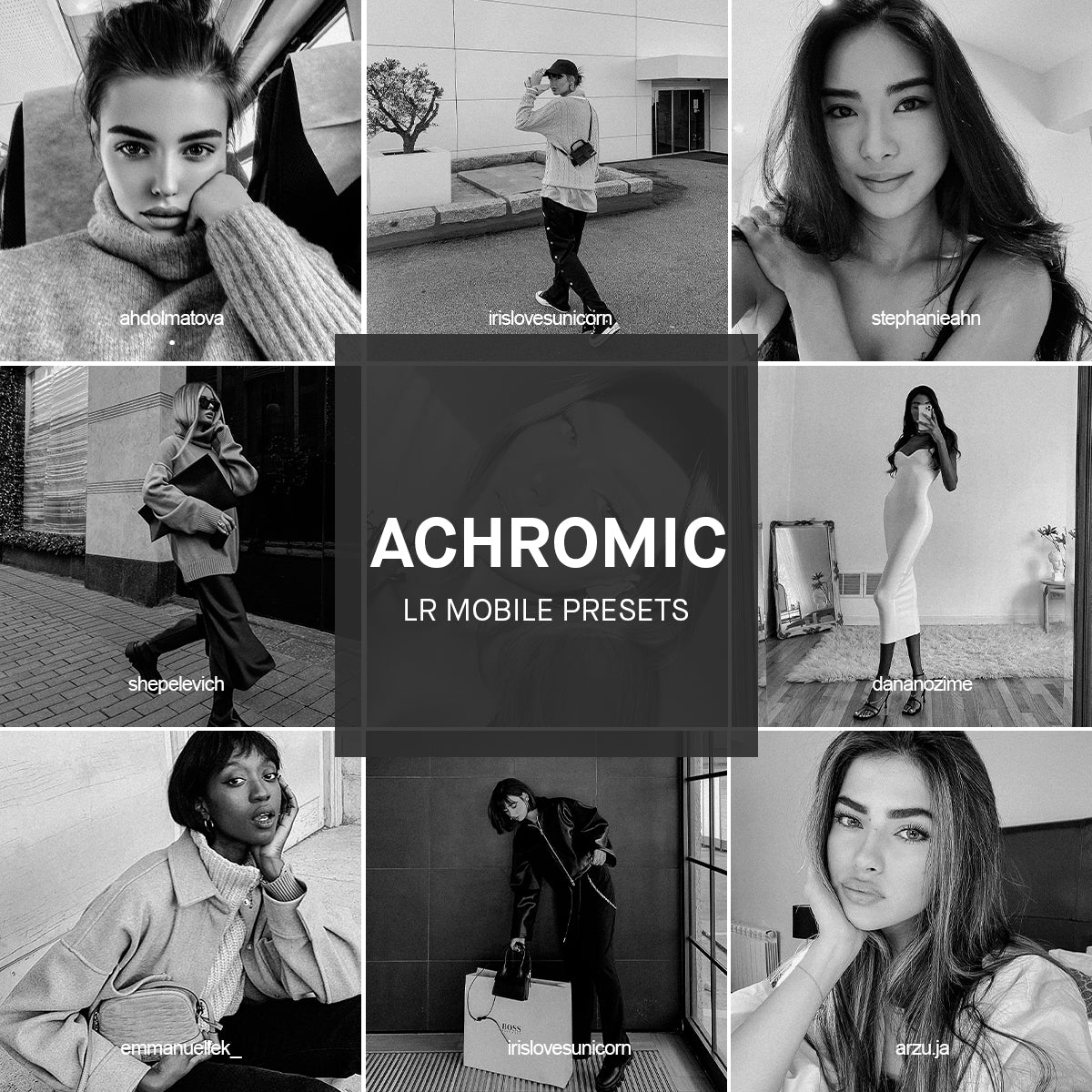 Achromic Lightroom Presets