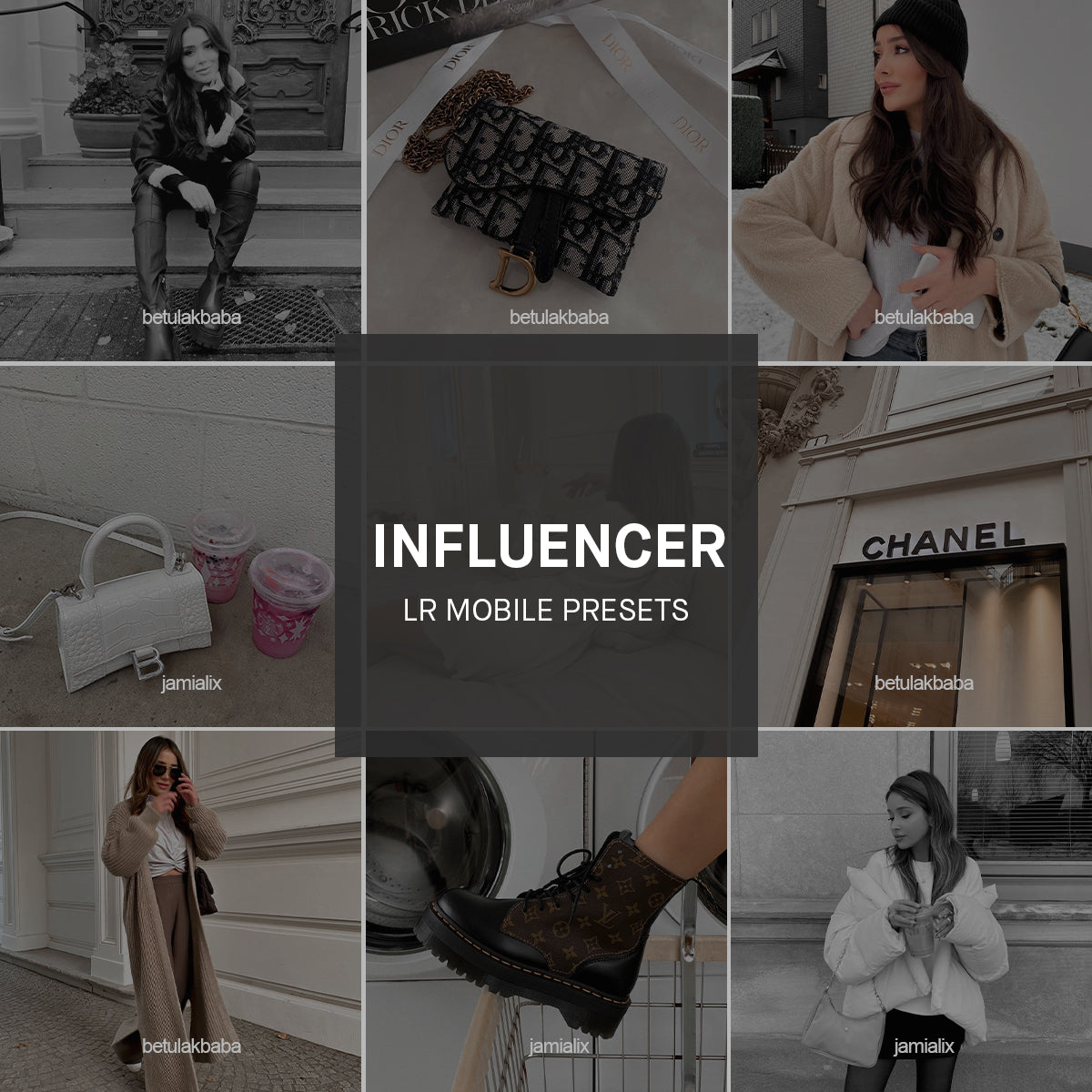 Influencer Lightroom Presets