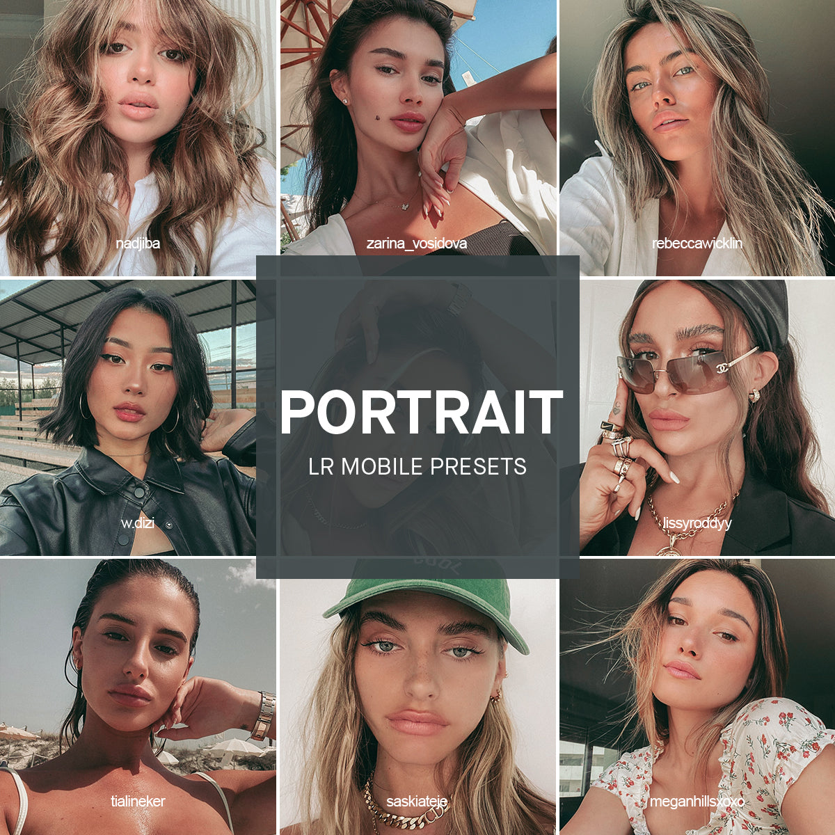 Portrait Lightroom Presets