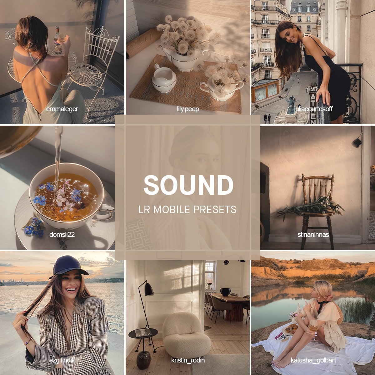 Sound Lightroom Presets