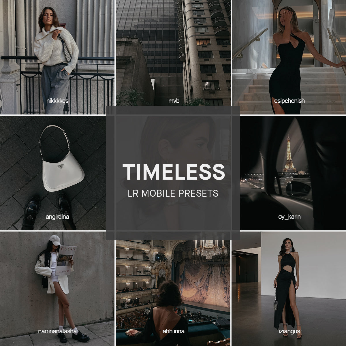 Timeless Lightroom Presets