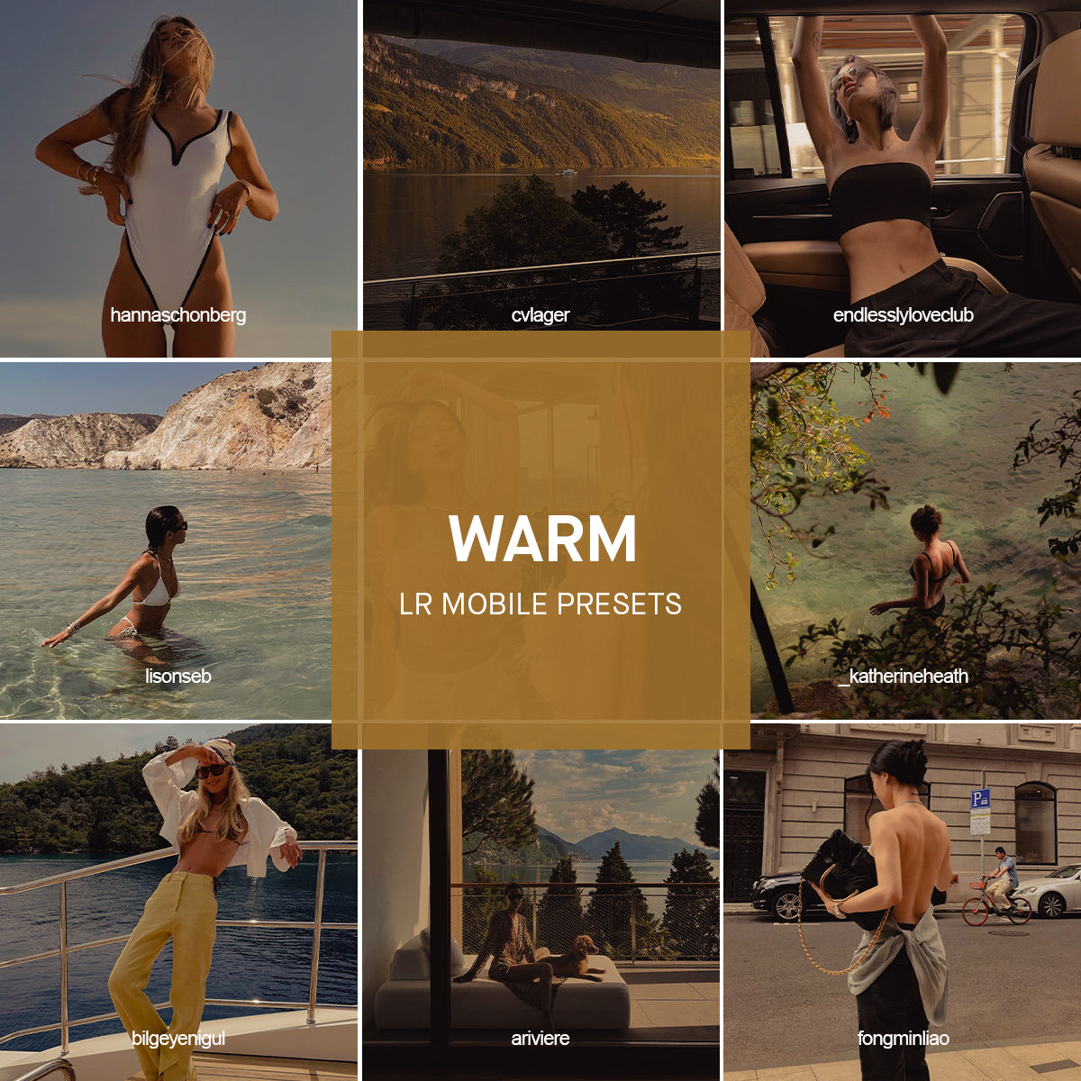 Warm Lightroom Presets